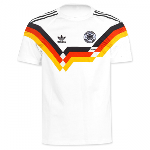 West Germany retro soccer Jersey World Cup 90