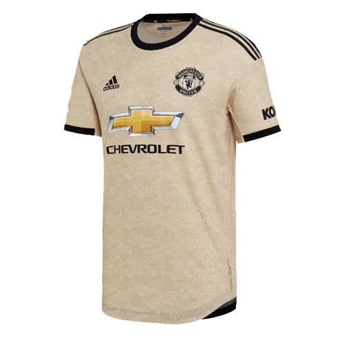 19/20 Manchester United Away Khaki Jerseys Shirt(Player Version)