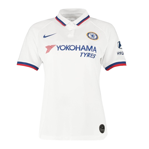 19/20 Chelsea Away White Women's Jerseys Shirt