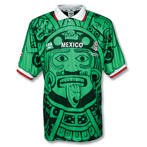 Discount Mexico Home Retro Jersey 1998