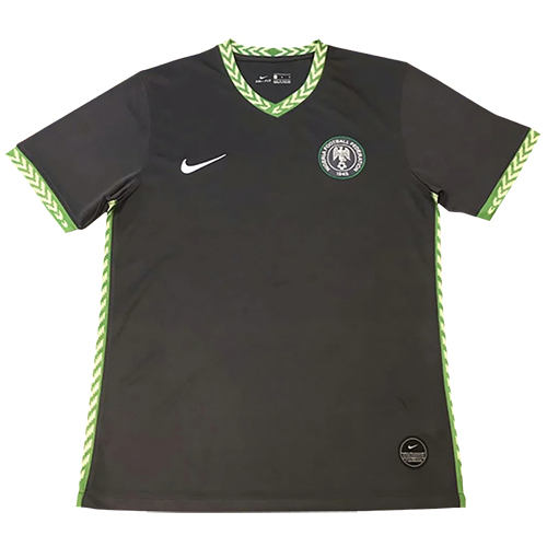 2020 Nigeria Away Dark Gray Soccer Jerseys Shirt