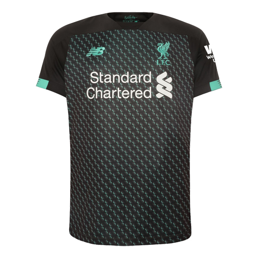 19/20 Liverpool Third Away Black&Green Soccer Jerseys Shirt