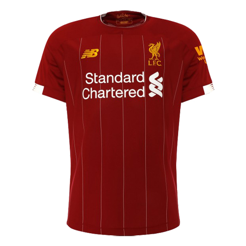 19-20 Liverpool Home Red Soccer Jerseys Shirt(Player Version