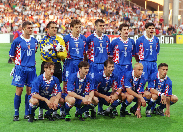 Croatia Soccer Jersey Away Rerto Replica 1998