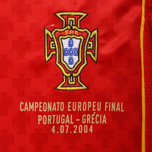 Portugal Retro Home Jersey Euro Cup 2004