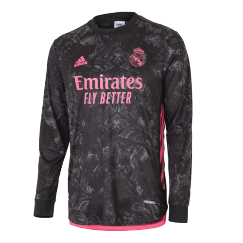 Real Madrid Soccer Jersey Third Away Long Sleeve Replica 20/2021