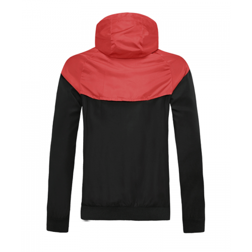 20/21 Liverpool Red&Black Windbreaker Hoodie Jacket