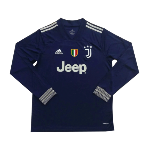 Juventus Soccer Jersey Away Long Sleeve Replica 20/21