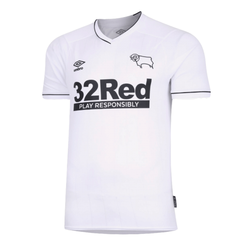Derby County Soccer Jersey Home Replica 2020/21