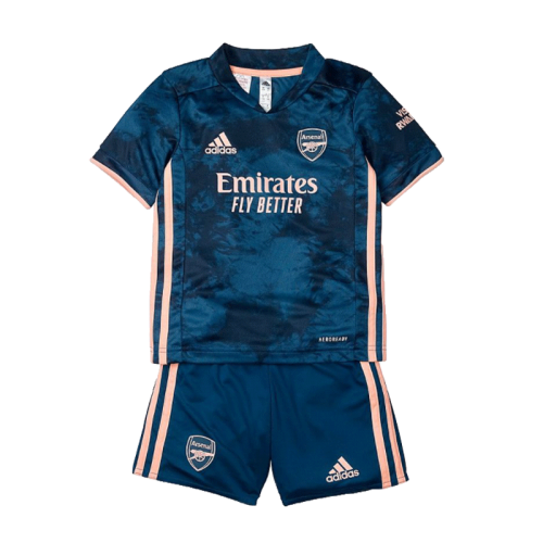 Arsenal Kid's Soccer Jersey Third Away Kit(Shirt+Short) 2020/21