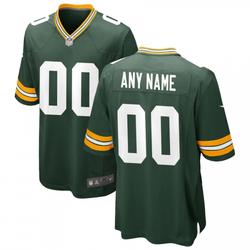 Men's Green Bay Packers Nike Green Player Game Jersey