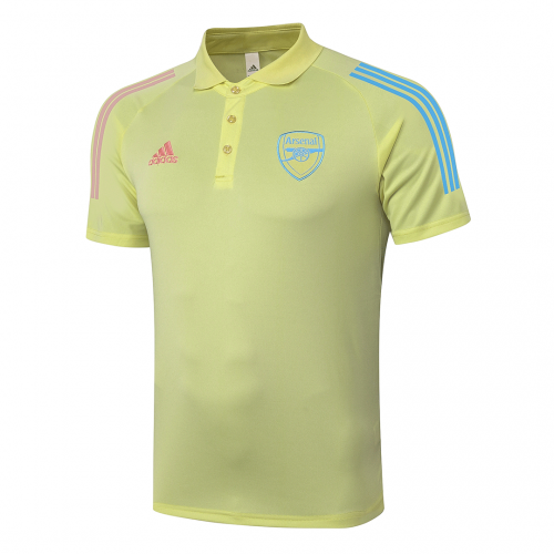 20/21 Arsenal Core Polo Shirt-Yellow