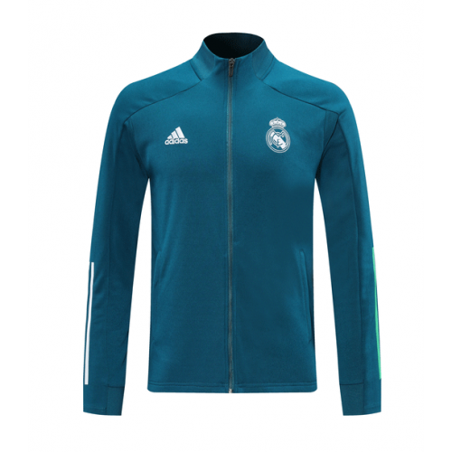 20/21 Real Madrid Navy High Neck Collar Training Jacket