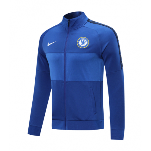 20/21 Chelsea Blue Player Version High Neck Collar Training Jacket