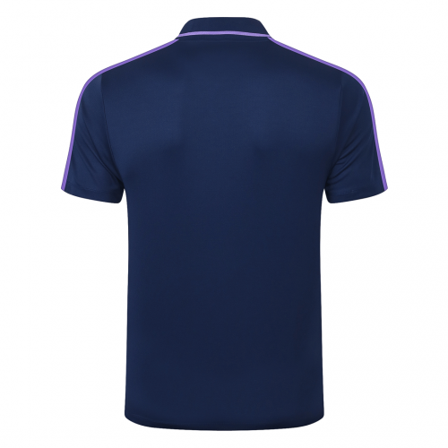 20/21 Tottenham Hotspur Grand Slam Polo Shirt-Navy&Purple