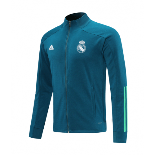 20/21 Real Madrid Navy High Neck Collar Training Jacket