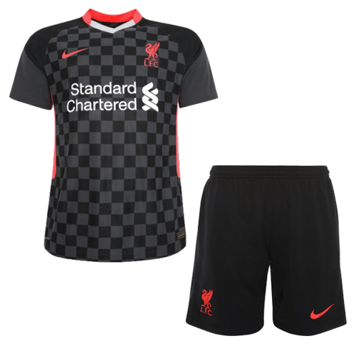 Liverpool Soccer Jersey Kit (Shirt+Short) Third Away Replica 2020/21