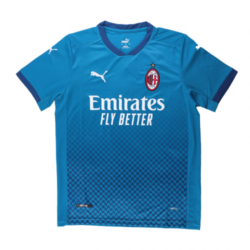 AC Milan Puma 2020/21 Third Replica Jersey - Blue