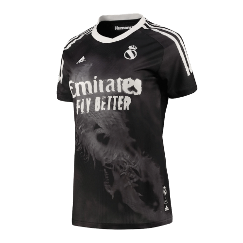 Real Madrid Human Race Black Soccer Jerseys Shirt