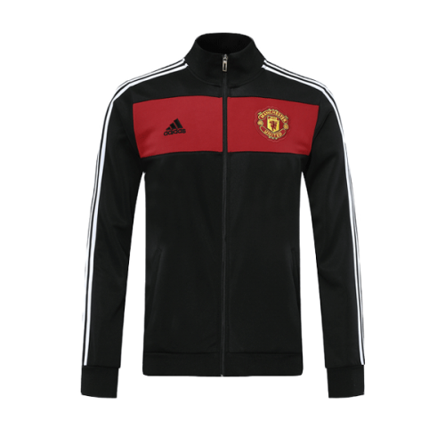 20/21 Manchester United Black High Neck Collar Training Jacket