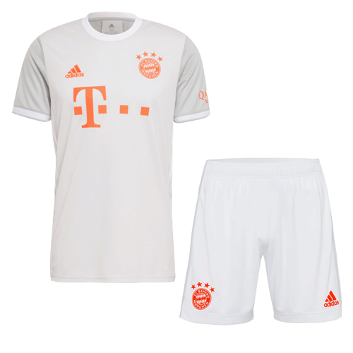 Bayern Munich Soccer Jersy Away Kit (Shirt+Short) Replica 20/21