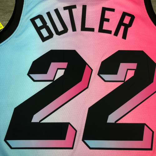 Men's Miami Heat Jimmy Butler #22 Pink 2019/20 Swingman Jersey - City  Edition