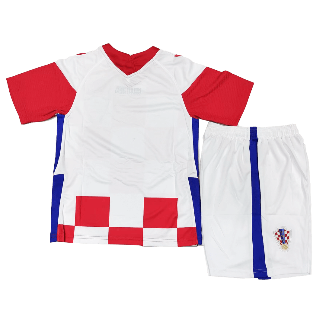 Croatia Kids Soccer Jersey Home Kit (Shirt+Short) 2021