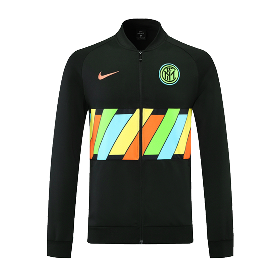 20/21 Inter Milan Black Player Version High Neck Collar Training Jacket