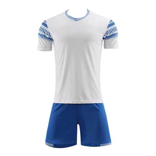 Style Customize Team White Soccer Jerseys Kit(Shirt+Short)
