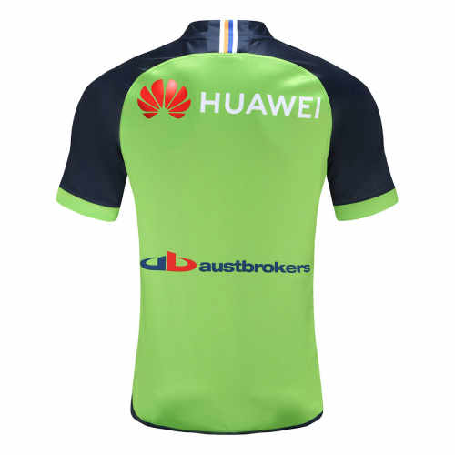 2021 Canberra Raiders Away Green&Navy Rugby Jersey Shirt