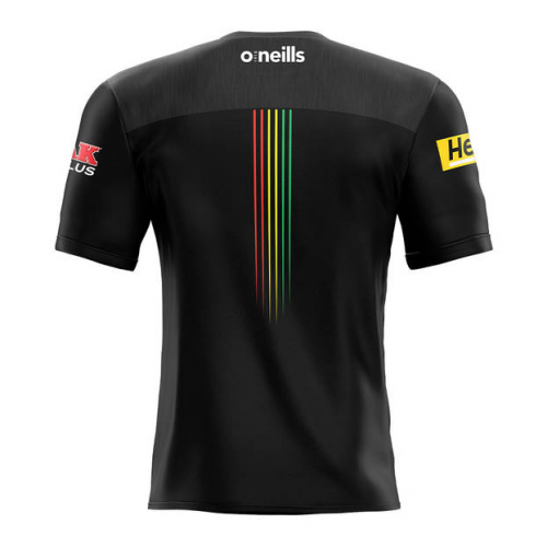 2021 Penrith Panthers Rugby Black Polo Shirt