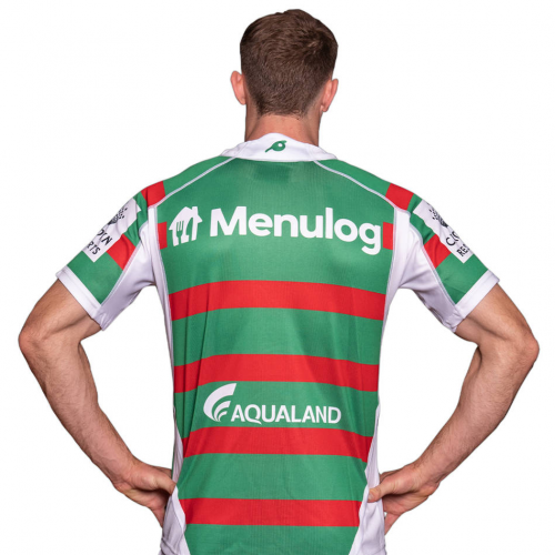 2021 South Sydney Rabbitohs Away Green&Red Rugby Jersey Shirt