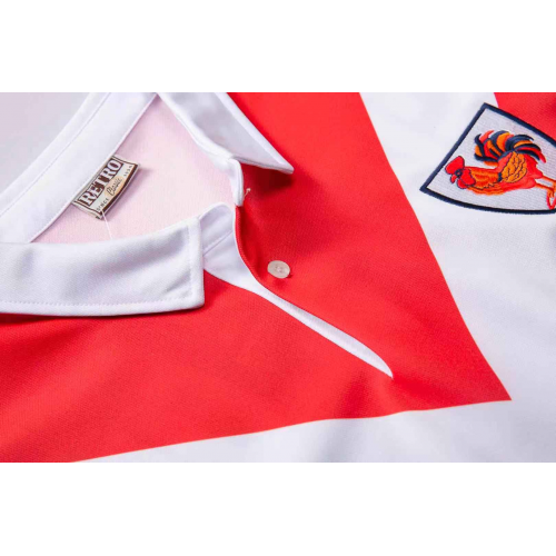 1976 Sydney Roosters Rugby Retro Ml Long Sleeve Polo Shirt