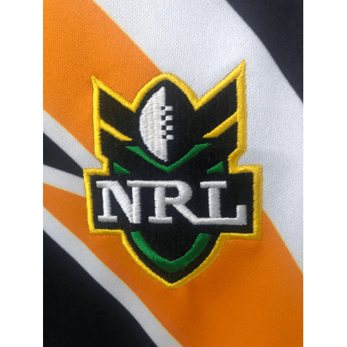 1998 Wests Tigers Retro Rugby Black Jersey Shirt