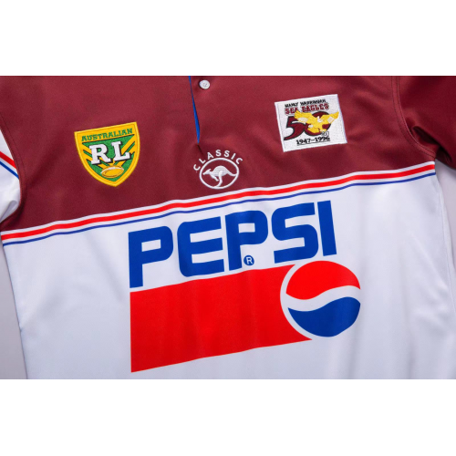 1996 Manly Warringah Sea Eagles Retro Rugby Jersey Shirt