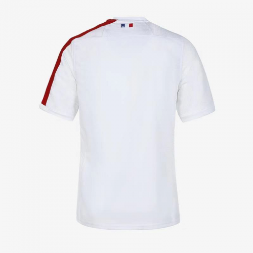 20-21 France Away White Rugby Jersey Shirt