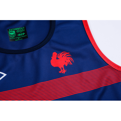 2020 France Rugby Blue Tank Top Jersey