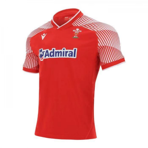 20-21 Wales Rugby 7ers Home Red Jersey Shirt