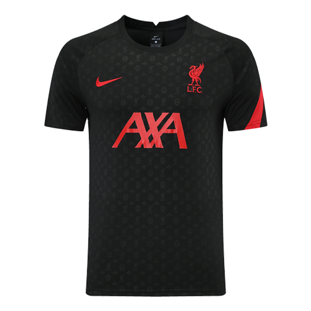Liverpool 21/22 Training Kit Shirt & Pants Black