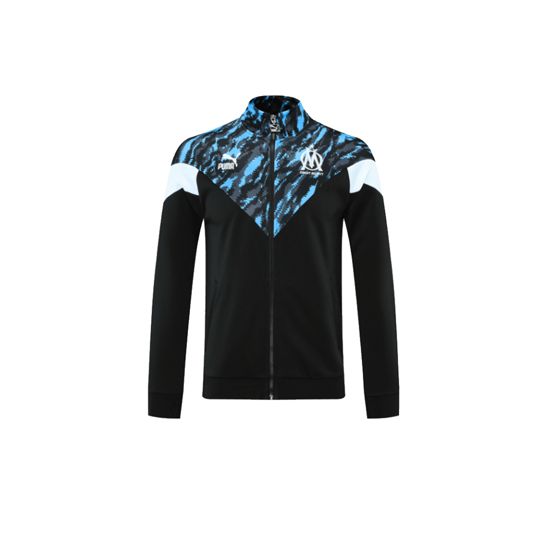 21/22 Marseilles Blue&Black Training Jacket