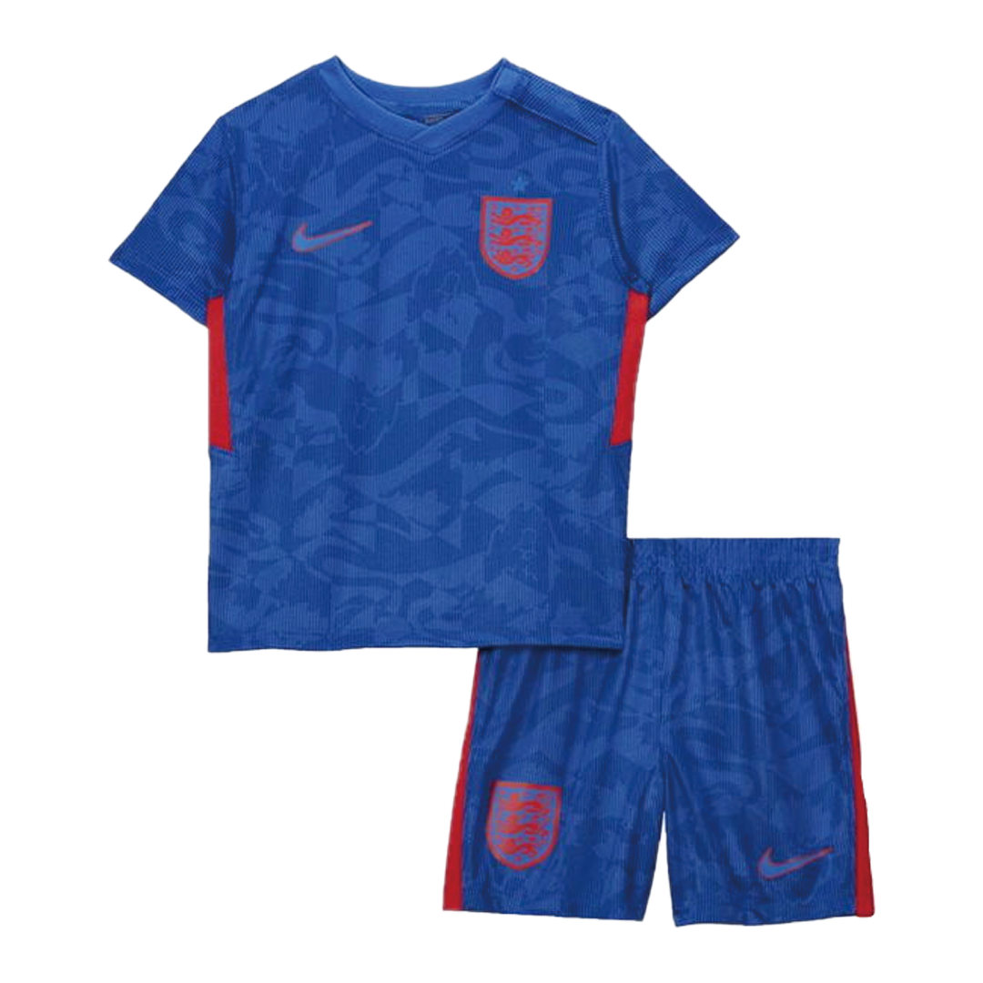 England Kids Soccer Jersey Away Kit (Shirt+Short) 2021