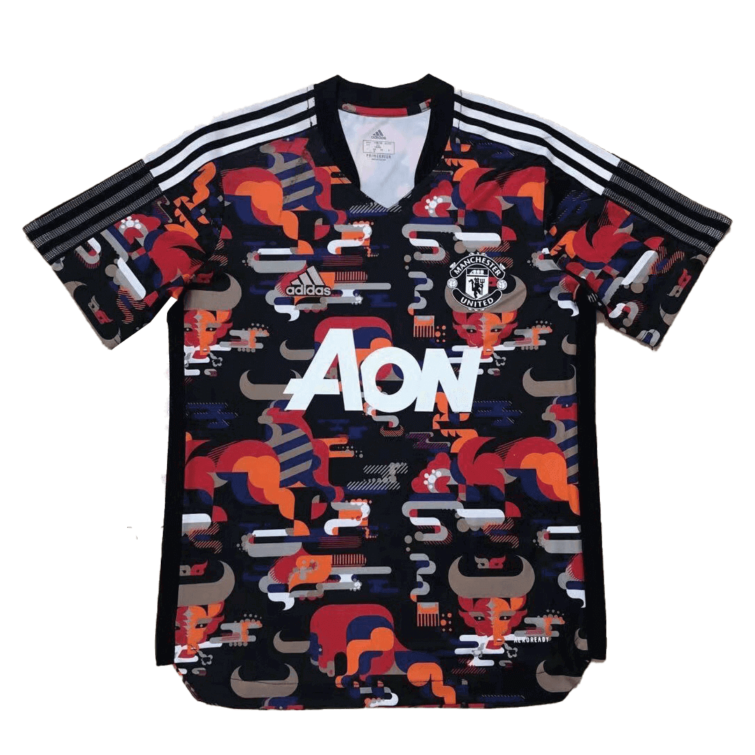 Manchester United Training Jersey Cow Year Replica 2020/21