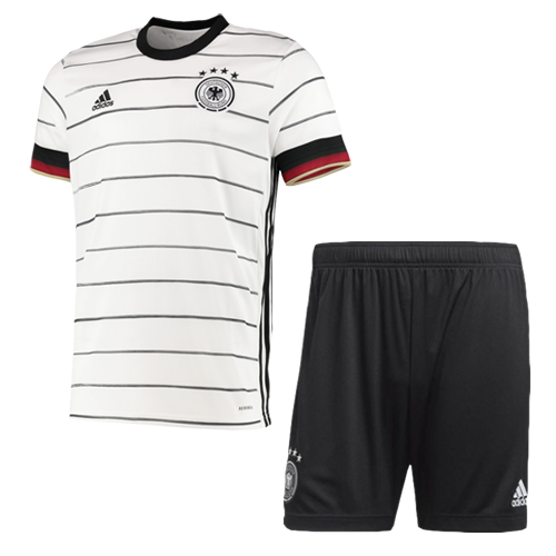 Germany Soccer Jersey Home Whole Kit (Shirt+Short+Socks) Replica 2021
