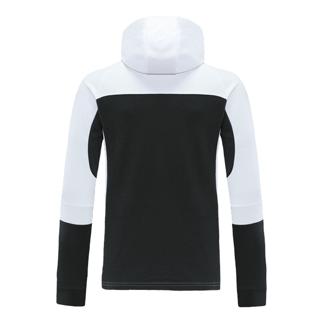 21/22 Marseilles White&Black Hoodie Jacket