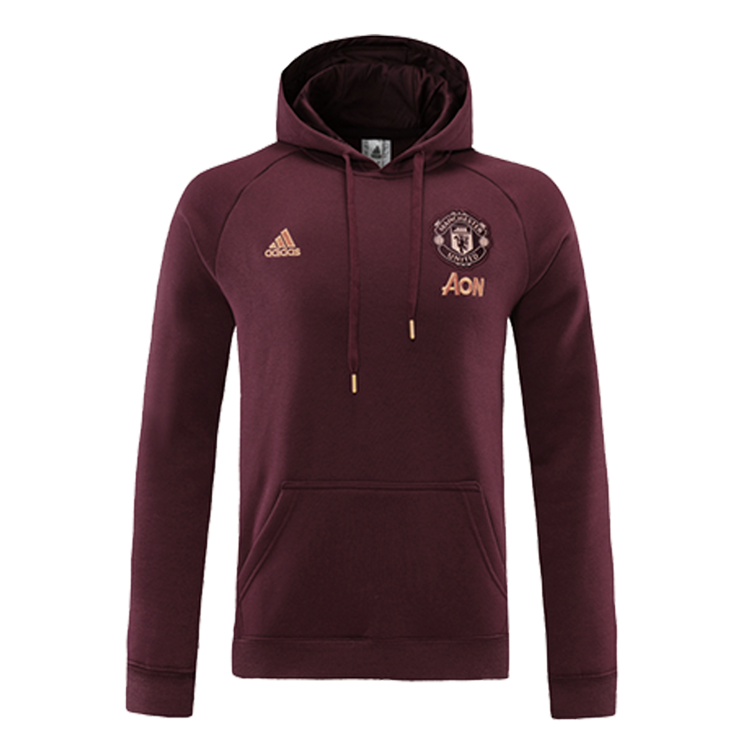 Manchester United Travel Hoodie Red 20/21