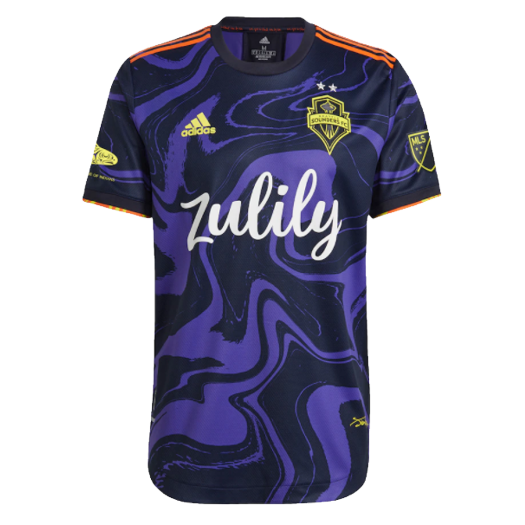 Seattle Sounders Soccer Jersey Away (Player Version) 2021