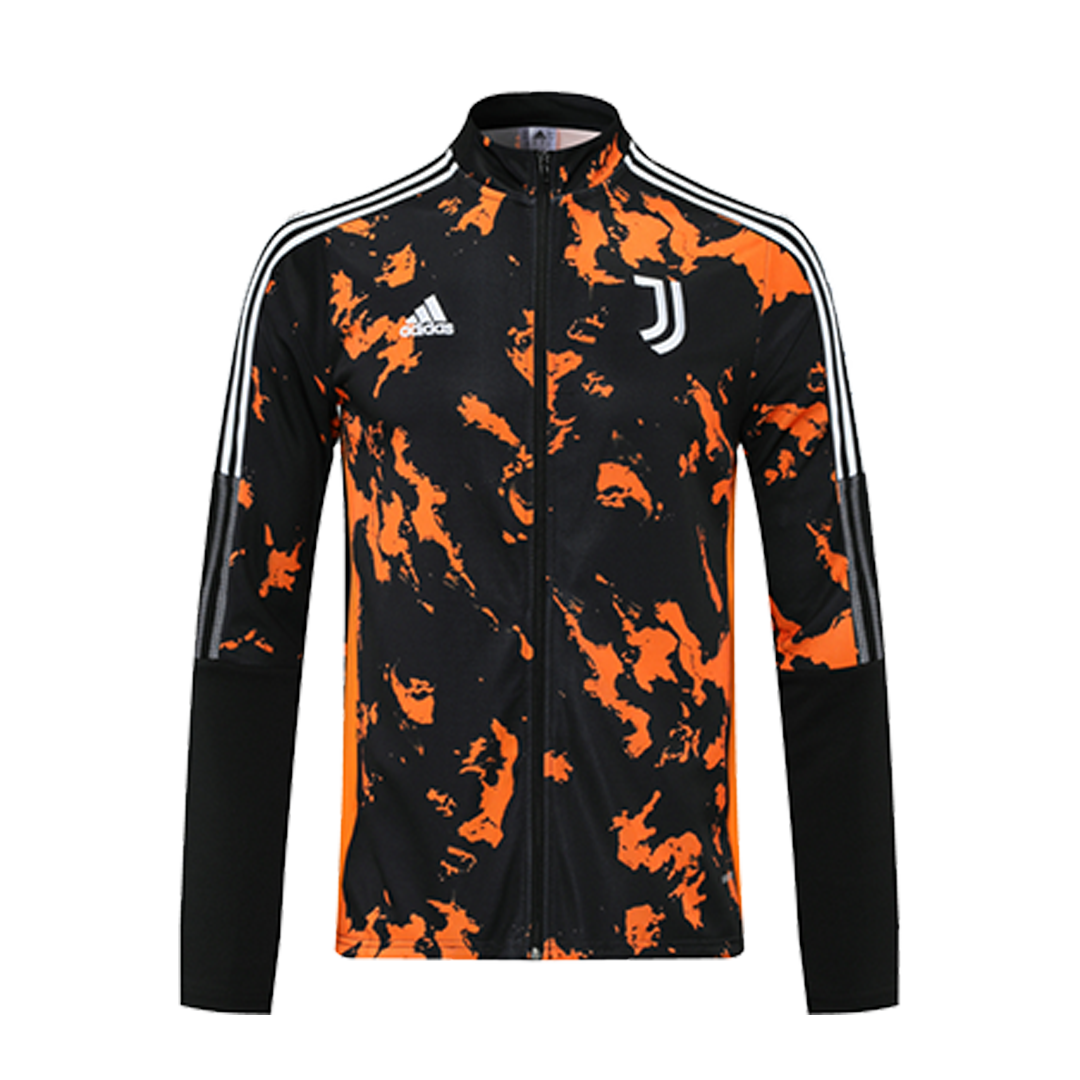 20/21 Juventus Black&Orange High Neck Training Jacket