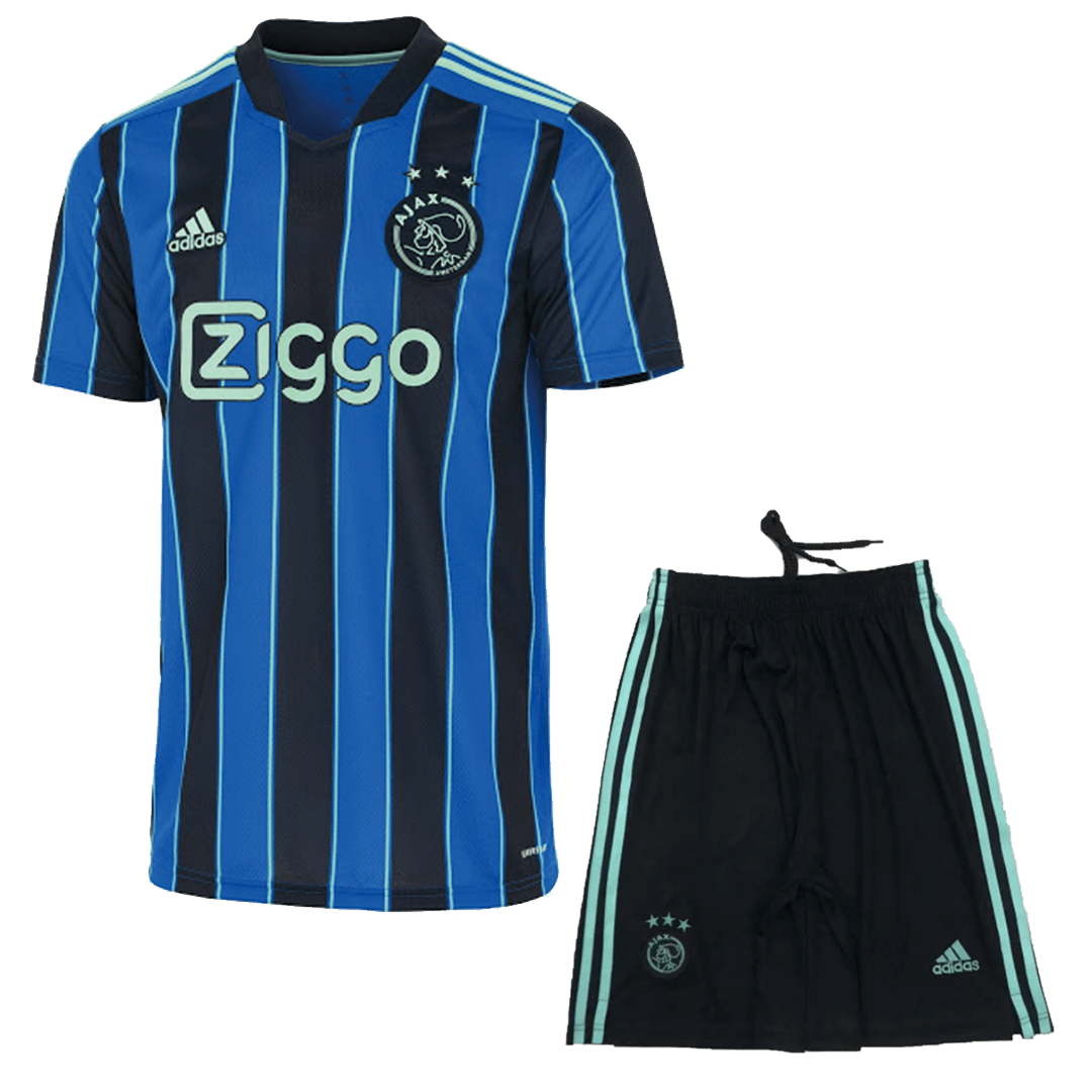 Ajax Soccer Jersey Away Kit (Jersey+Shorts) 2021/22
