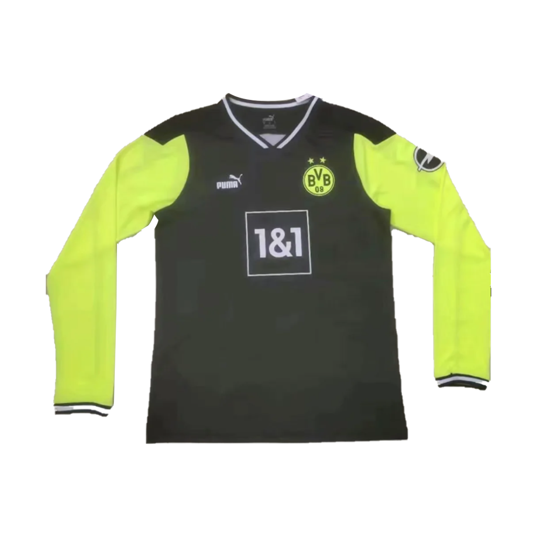 Borussia Dortmund Soccer Jersey Fourth Away Long Sleeve Replica 2021