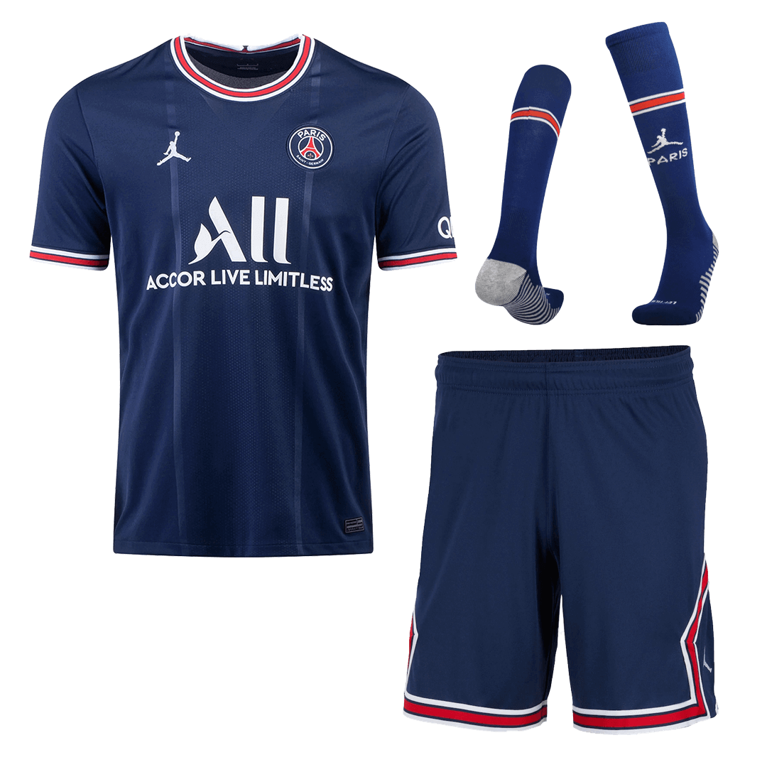 PSG Soccer Jersey Home Whole Kit (Jersey+Short+Socks) 2021/22